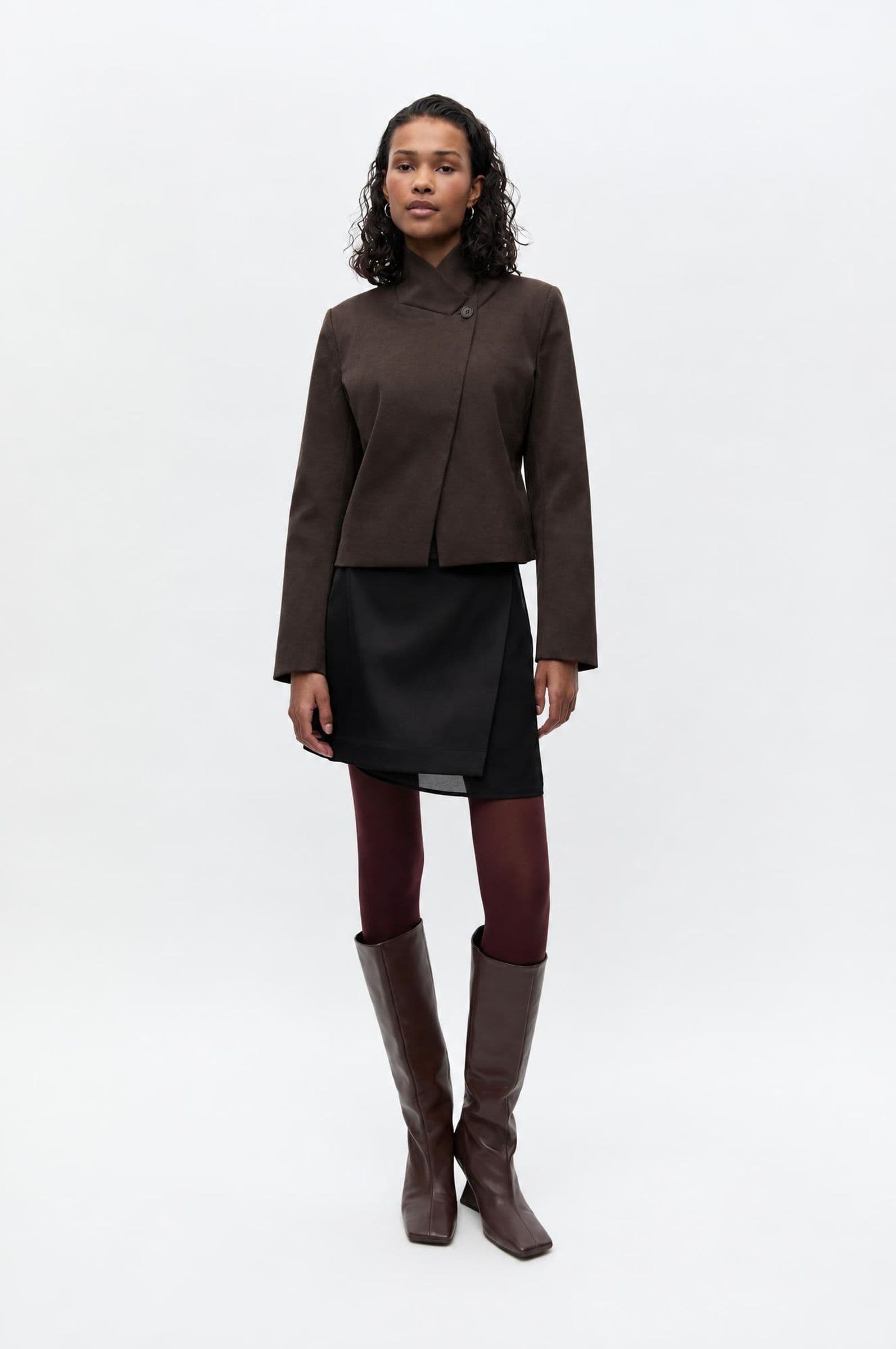 Enmargeret Jacket 6797 Chocolate Torte