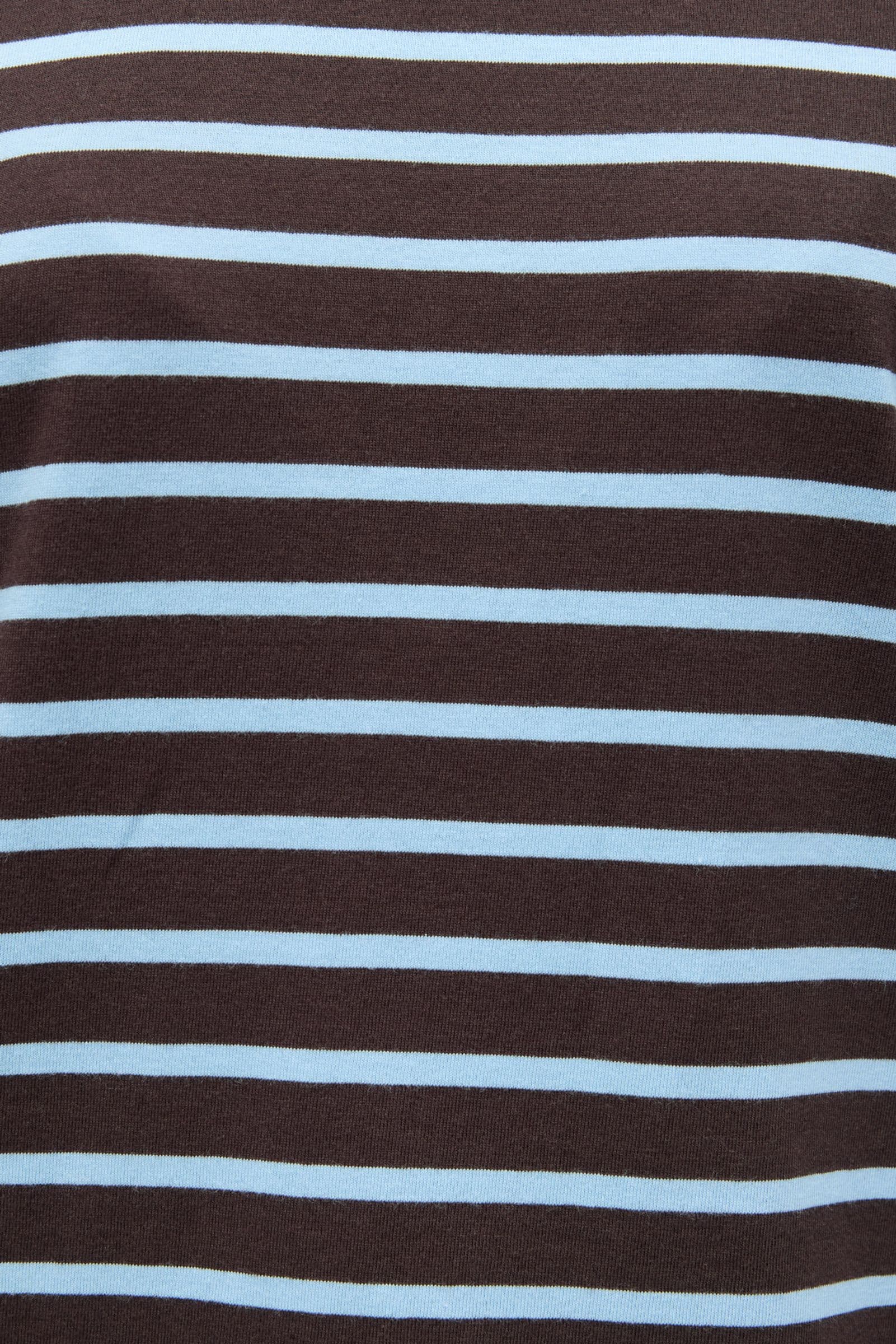 ENKULLA LS STRIPE 5310 Chocolate blue stripe