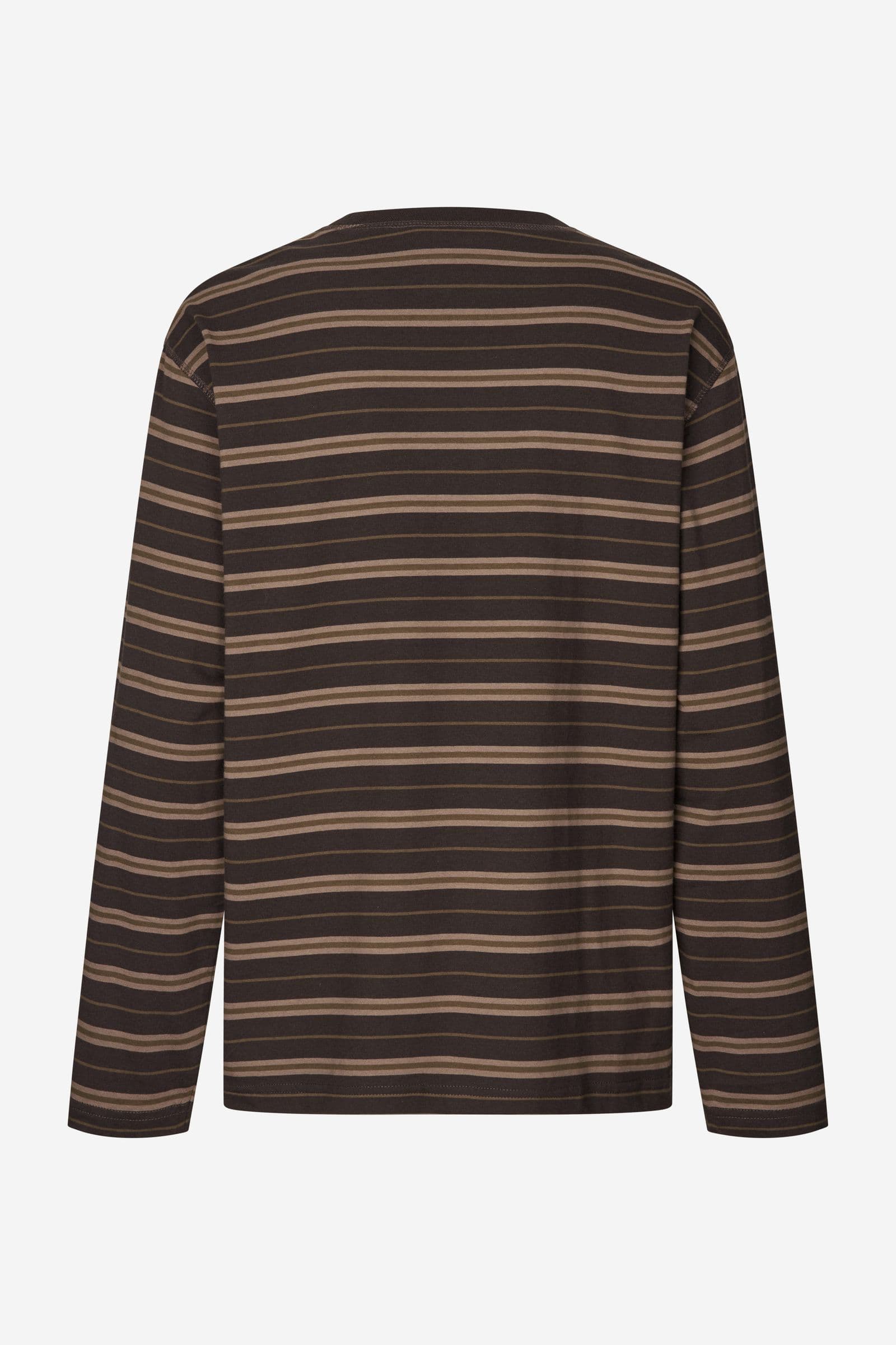 ENKULLA LS STRIPE 5310 Olive Torte Stripe
