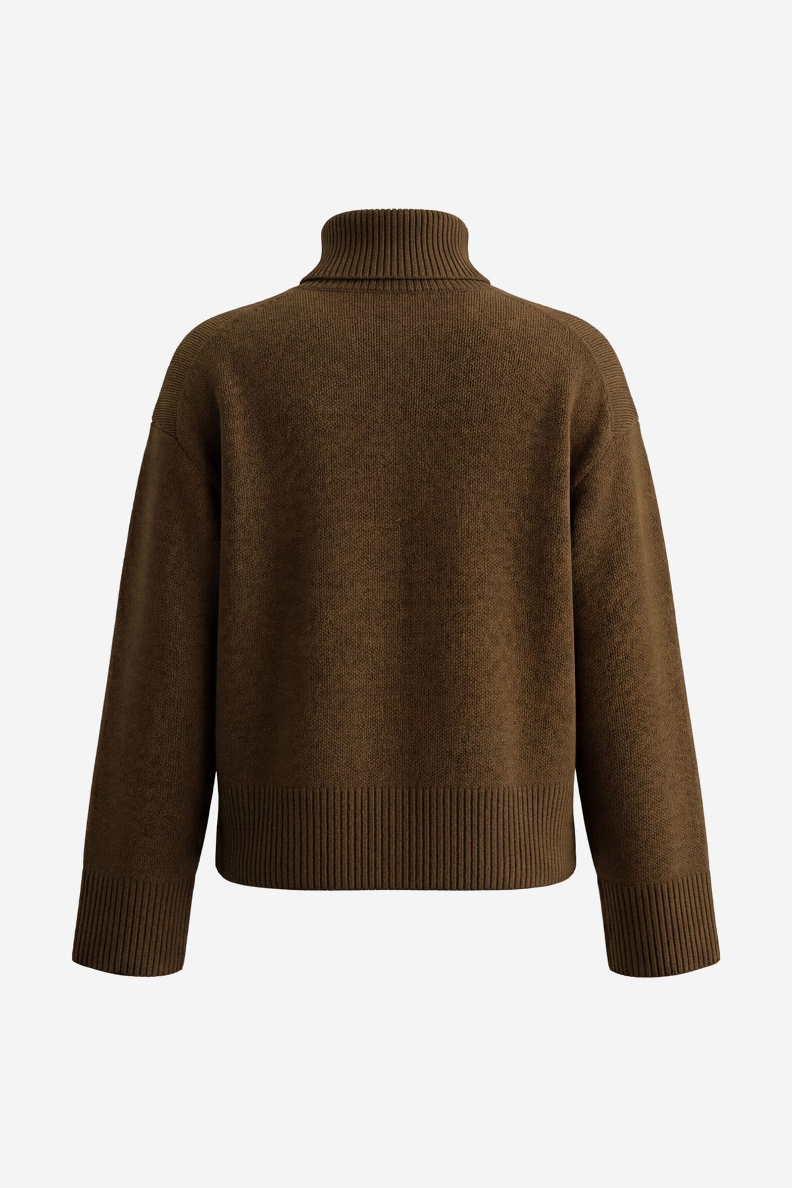 ENELISE LS KNIT 7230 Dark Olive