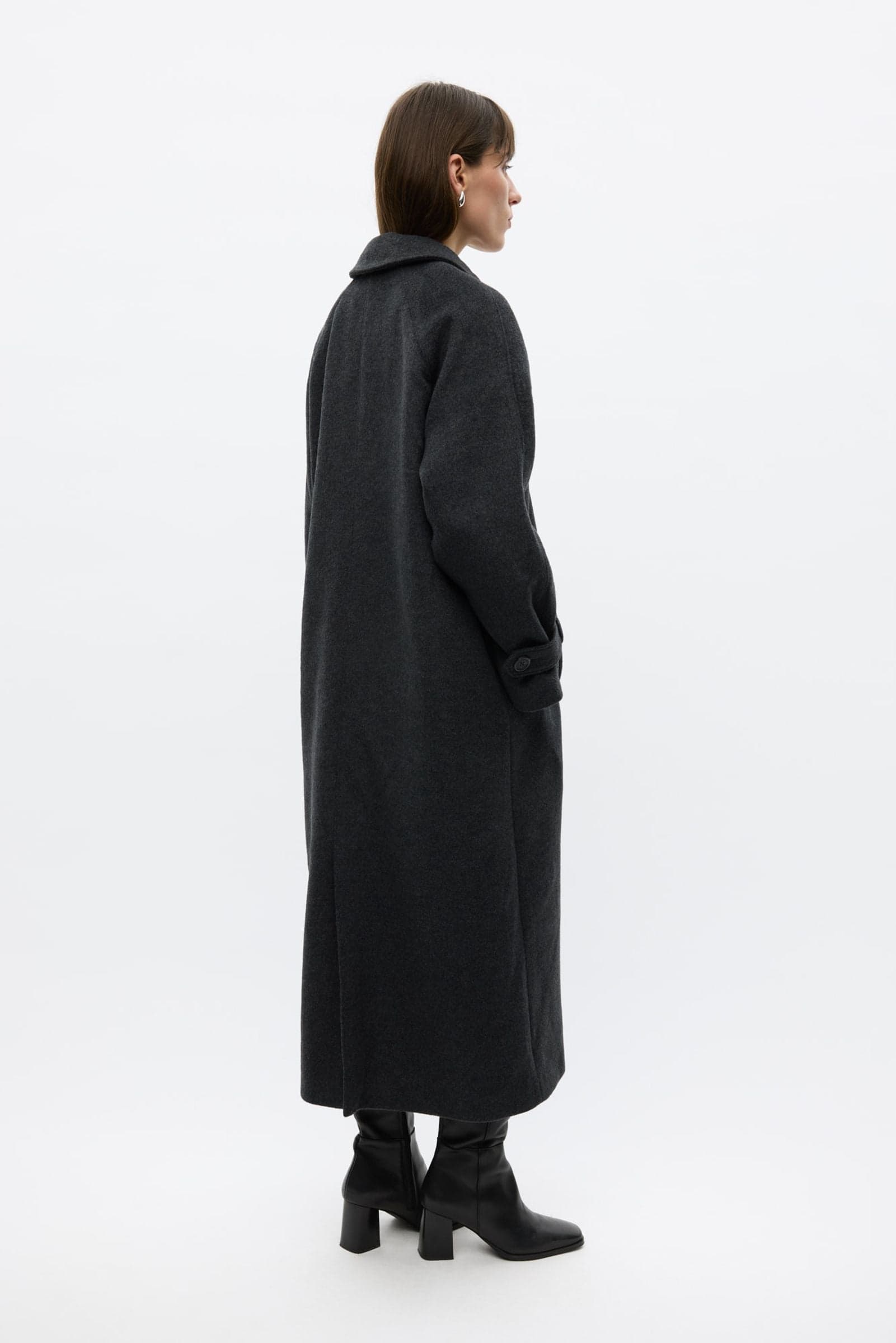 ENSENECA WOOL JACKET 7276 Black Mel