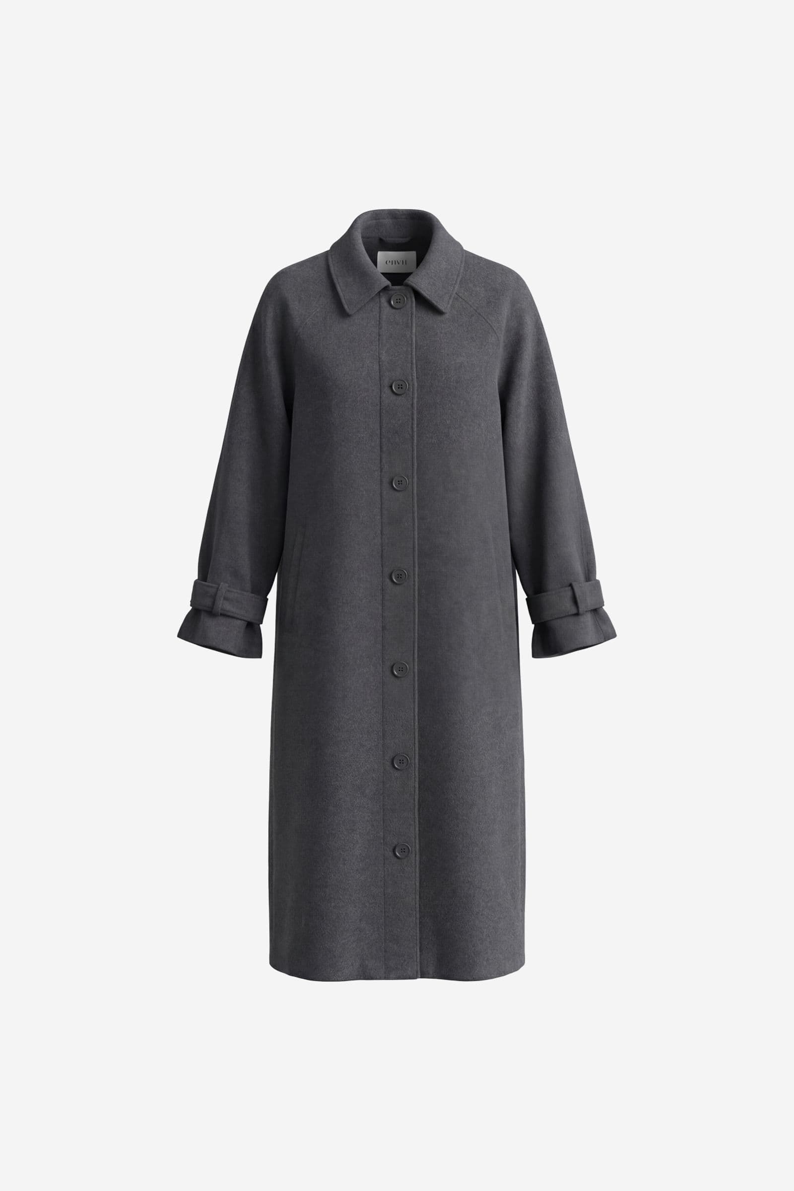 ENSENECA WOOL JACKET 7276 Black Mel