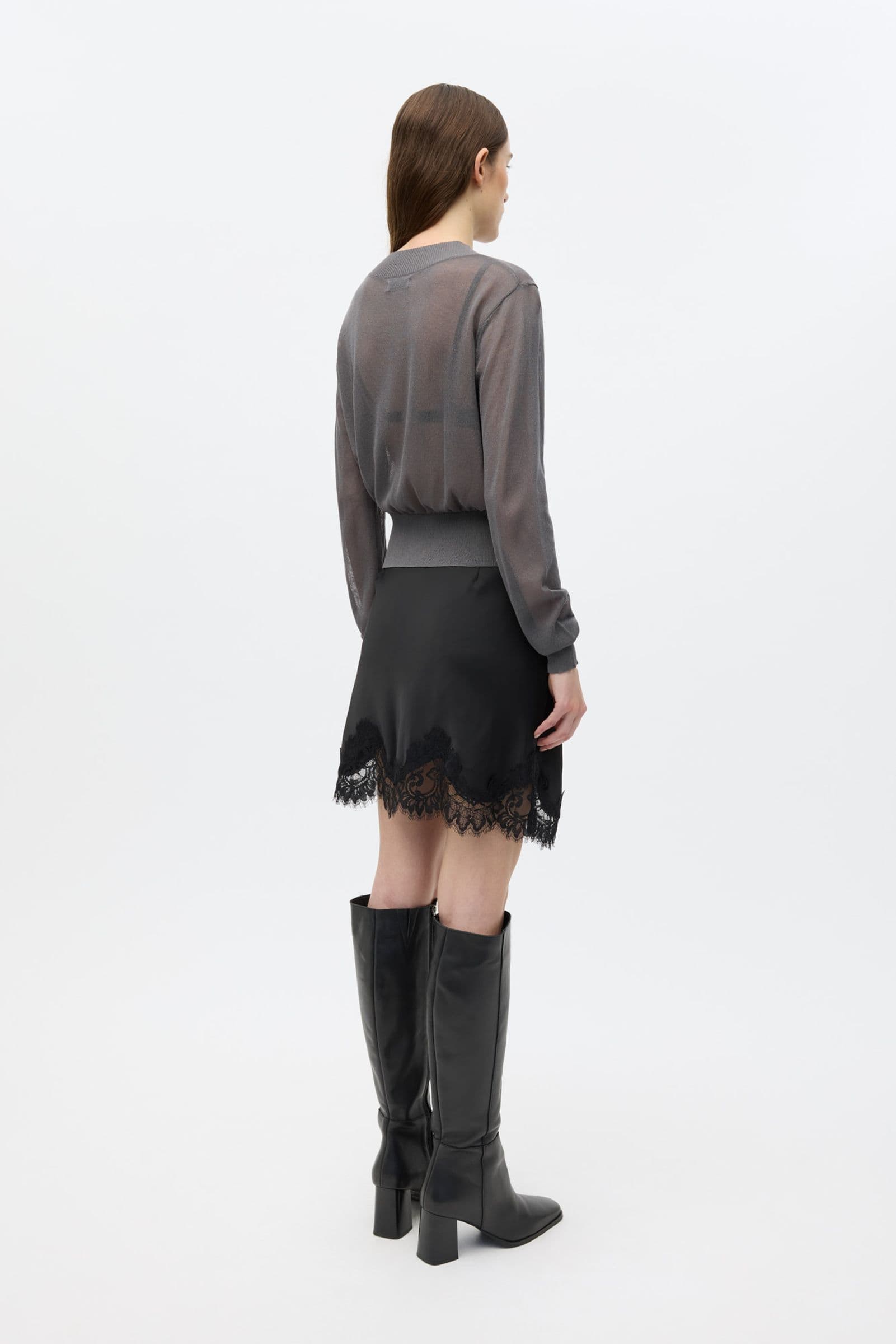 ENDOVIE LS V-N KNIT 7322 Asphalt