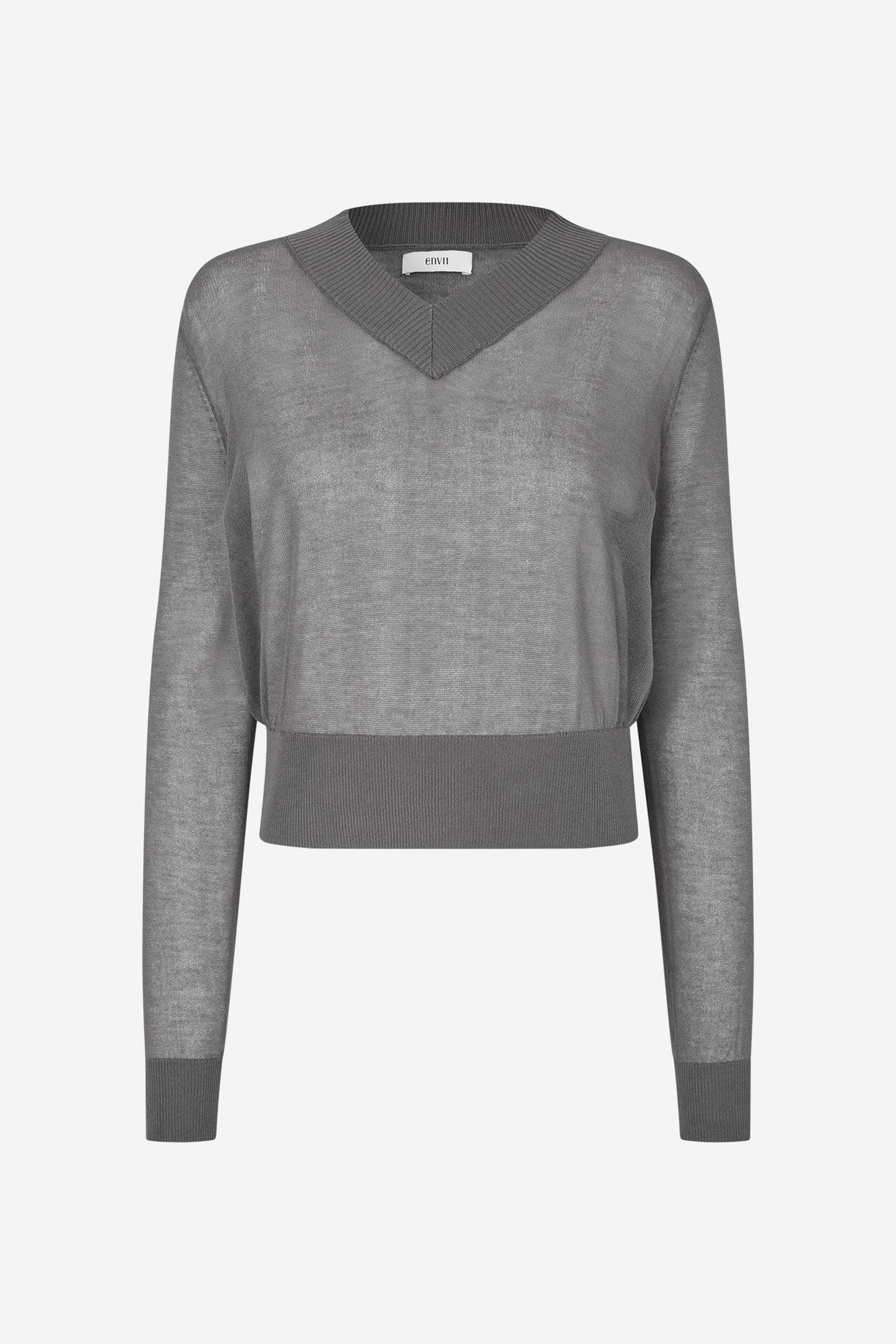 ENDOVIE LS V-N KNIT 7322 Asphalt