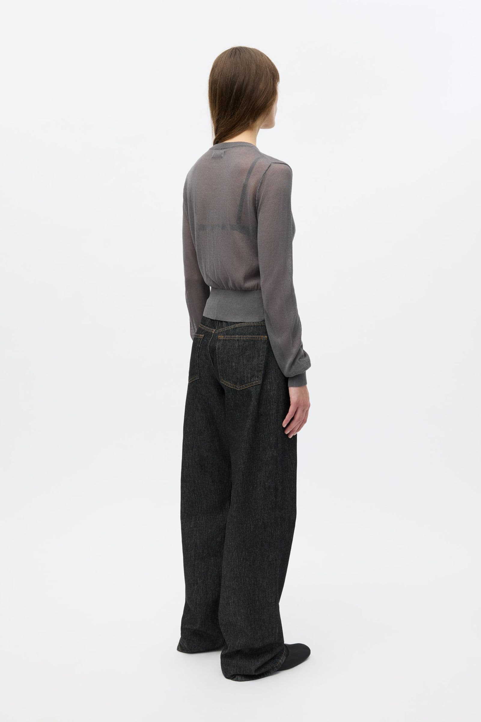 ENDOVIE LS CARDIGAN 7322 Asphalt