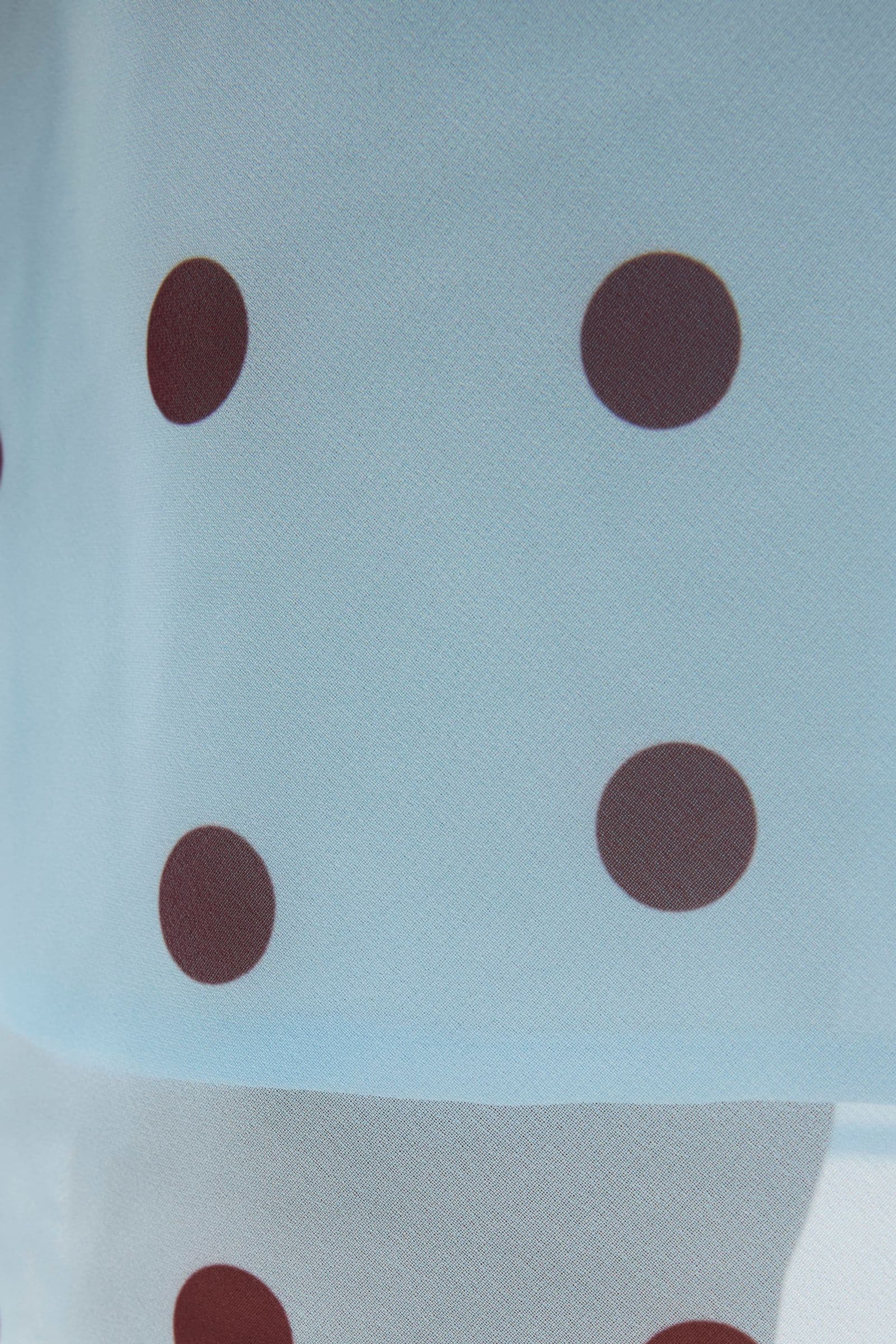 ENYARSI SKIRT 7349 Blue Maroon Polka Dot
