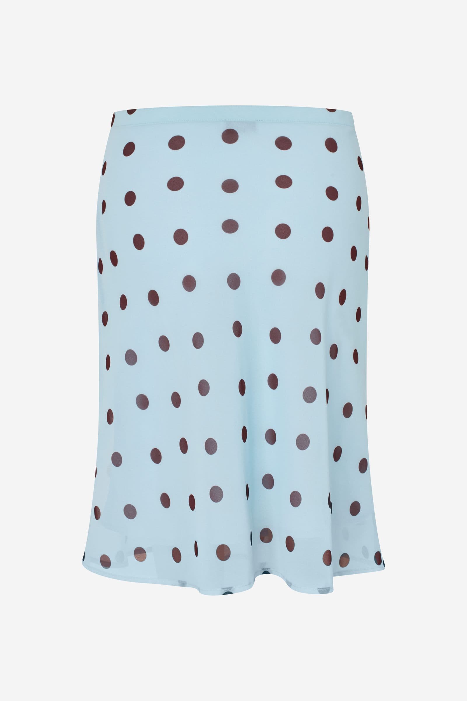 ENYARSI SKIRT 7349 Blue Maroon Polka Dot