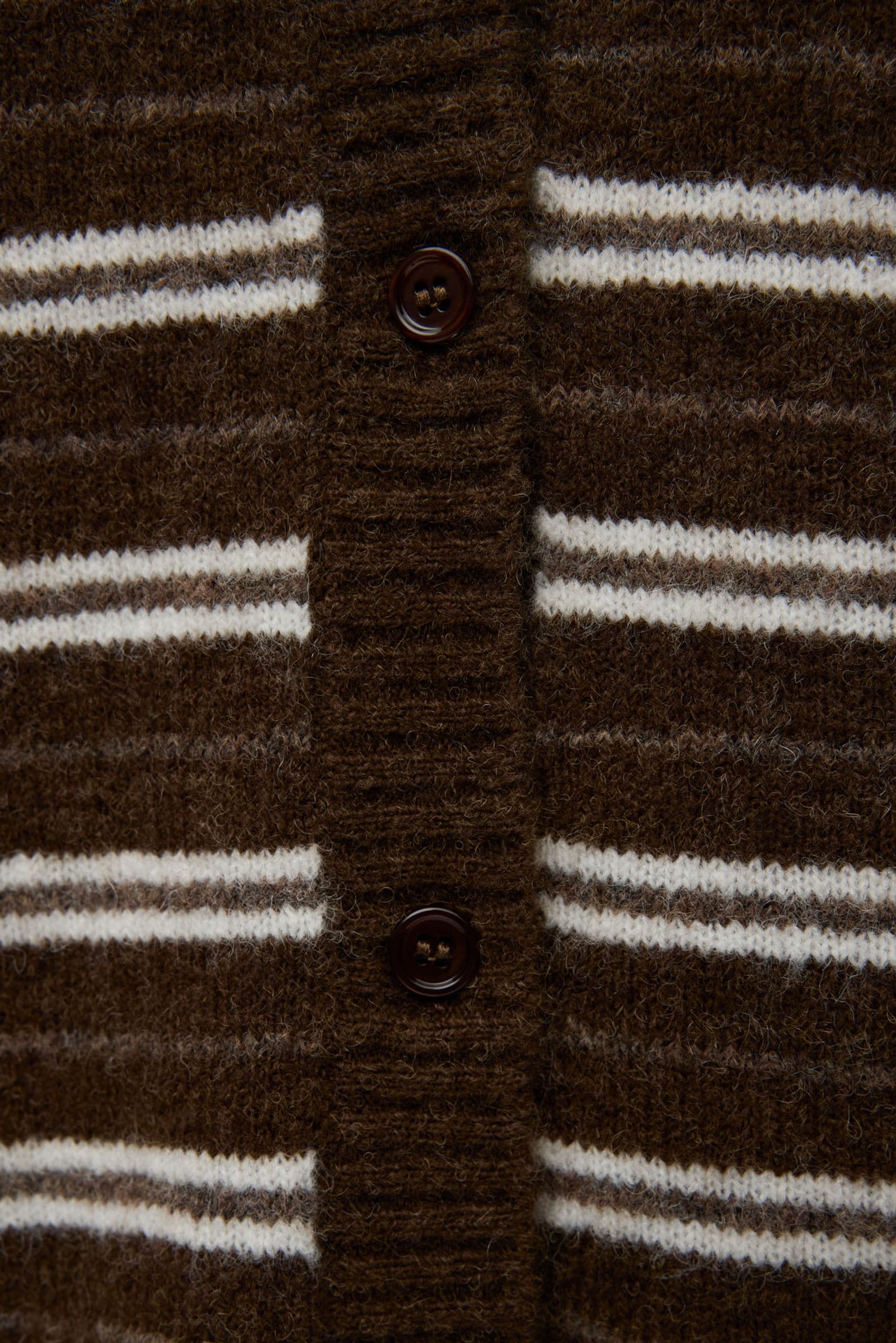 ENADA LS CARDIGAN ST 7454 Pine Stripe