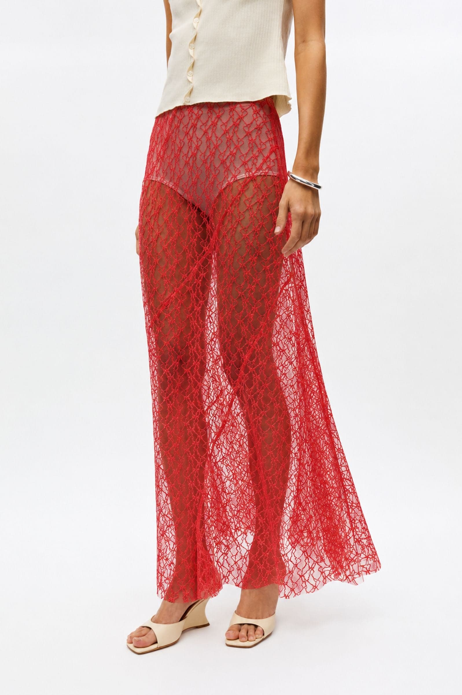 ENWHAM SKIRT 7501 Fiery red