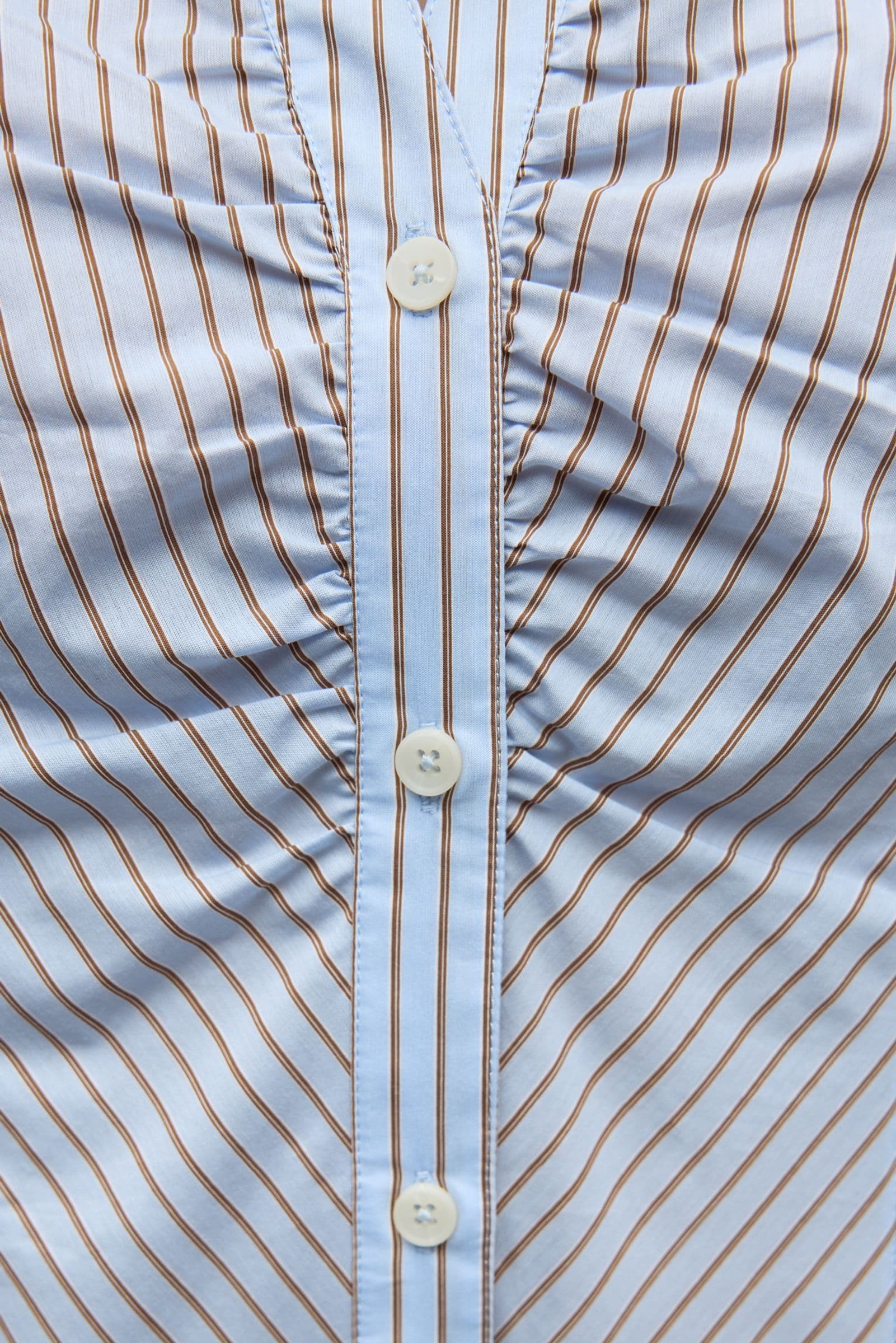 ENAGNESTA G SHIRT 7537 BLUE BROWN STRIPE