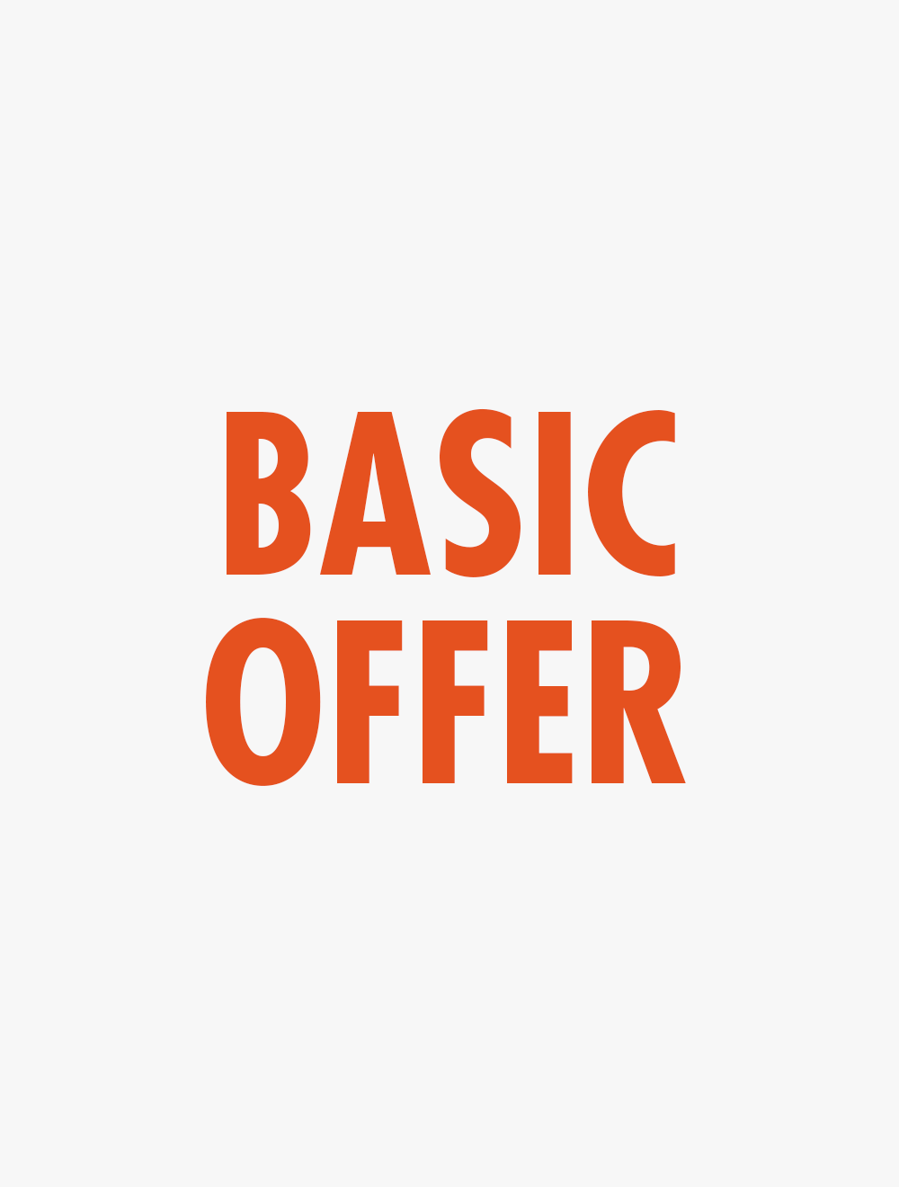 ENVII Basic offer